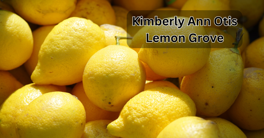 Kimberly Ann Otis Lemon Grove